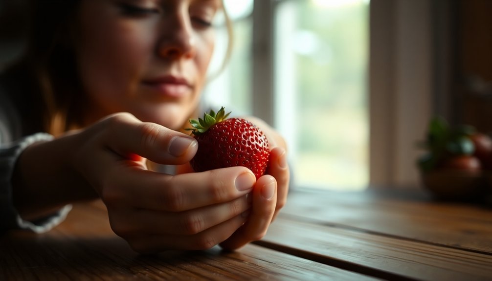 lerne achtsame Essens-Techniken