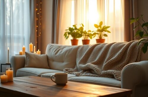 Mach dein Zuhause gemütlich